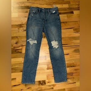 Madewell “The Perfect Vintage Jean” Classic Blue Denim Jeans Size 29